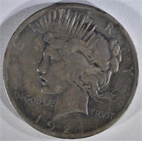 1921 PEACE DOLLAR VG CLEANED
