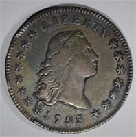1795 FLOWING HAIR SILVER DOLLAR  XF