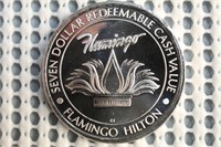 Flamingo Hilton .999 Silver Token