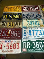 10-License Plates