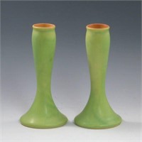 Roseville Florane Bud Vases (2)