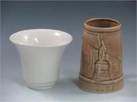 Pottery Vase & Mug - Excellent