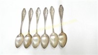6) Wellner Silver-Plated Spoons - Hallmarks