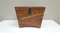 Wooden Cask Box, Suggestion Box, Collection Box