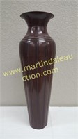 Metal Tall Decorative Brown Vase