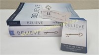 BELIEVE Book, Study Guide & Key Verse Cards