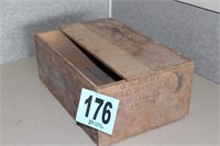 US Army Field Rations Wooden Box