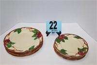 Franciscan Apple 4 Salad Plates & 4 Lunch Plates