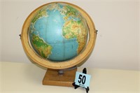 Vintage Large World Globe