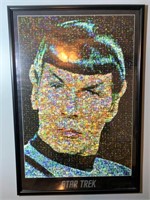 Large framed Spock picture