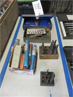 Lot of Assorted Taps, Cutting Bits & More