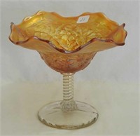 Blossomtime ruffled compote - marigold
