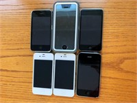 Five iphone's and one ipod!