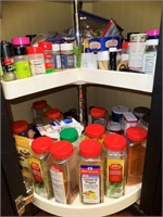 Spice cabinet contents!