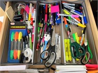Pens, pencils, markers galore!