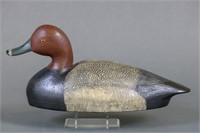 Redhead Drake Duck Decoy by Unknown Canadian