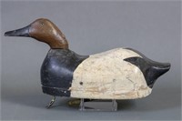 Canvasback Hen Duck Decoy by Unknown Carver,