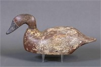 Canvasback Hen Duck Decoy by Unknown Wisconsin