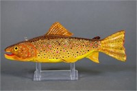 Dale Goodrich 9.25" Brown Trout Fish Spearing