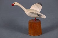 Tom Schroeder Miniature Snow Goose in Calling