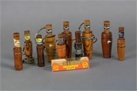 Lot of 11 Faulk's Goose and Duck Calls, Various
