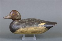 Mason Decoy Factory Bluebill Hen Duck Decoy,