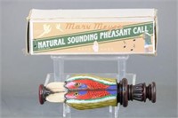 Marv Meyer Natural Sounding Pheasant Call,