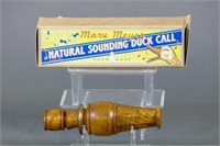 Marv Meyer Natural Sounding Duck Call, Richfield,
