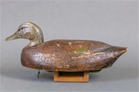 Frank Schmidt Black Duck Decoy, Centerline, MI,