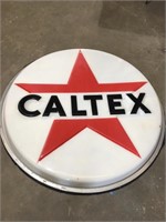 Embossed Caltex light  box lens approx