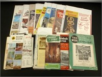 9 Vintage Travel Maps (Some Gasoline Related)