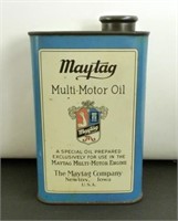 Vintage Maytag Multi Motor Oil Quart Can