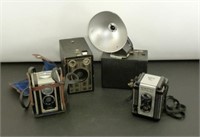 4 Vintage Cameras