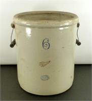 * Red Wing 6 Gallon Crock with Handles - No Cracks