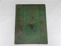 Vintage Collier's World Atlas & Gazetteer