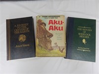 3 hardcover books