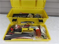 Master Mechanic box with electrical supplies