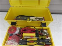 Master Mechanic box with electrical supplies