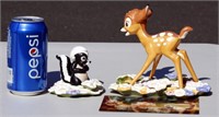 Disney Classic Figurines Bambi & Flower LE