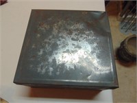 Tin Storage Box - 12 x 12