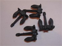 Cast Iron Decorative Mini Anchors