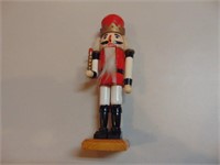 Large Wooden Nutcracker Statue - 10 inches