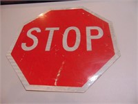 Metal Reflective Stop Sign - 23 1/2 X 23 1/2