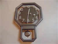 Decorative Pottery Wall Clock