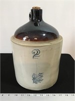 2 Gallon Western Stoneware Crock Jug