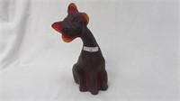 Fenton Alley Cat -  red satin