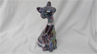 Fenton Alley Cat - Irid purple slag