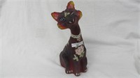Fenton Alley Cat  - HP red satin M Wagner