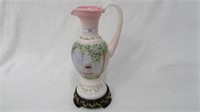 Fenton HP 10" pitcher on base girl in swing