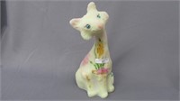 Fenton Alley Cat -  HP burmese w/ seahorse